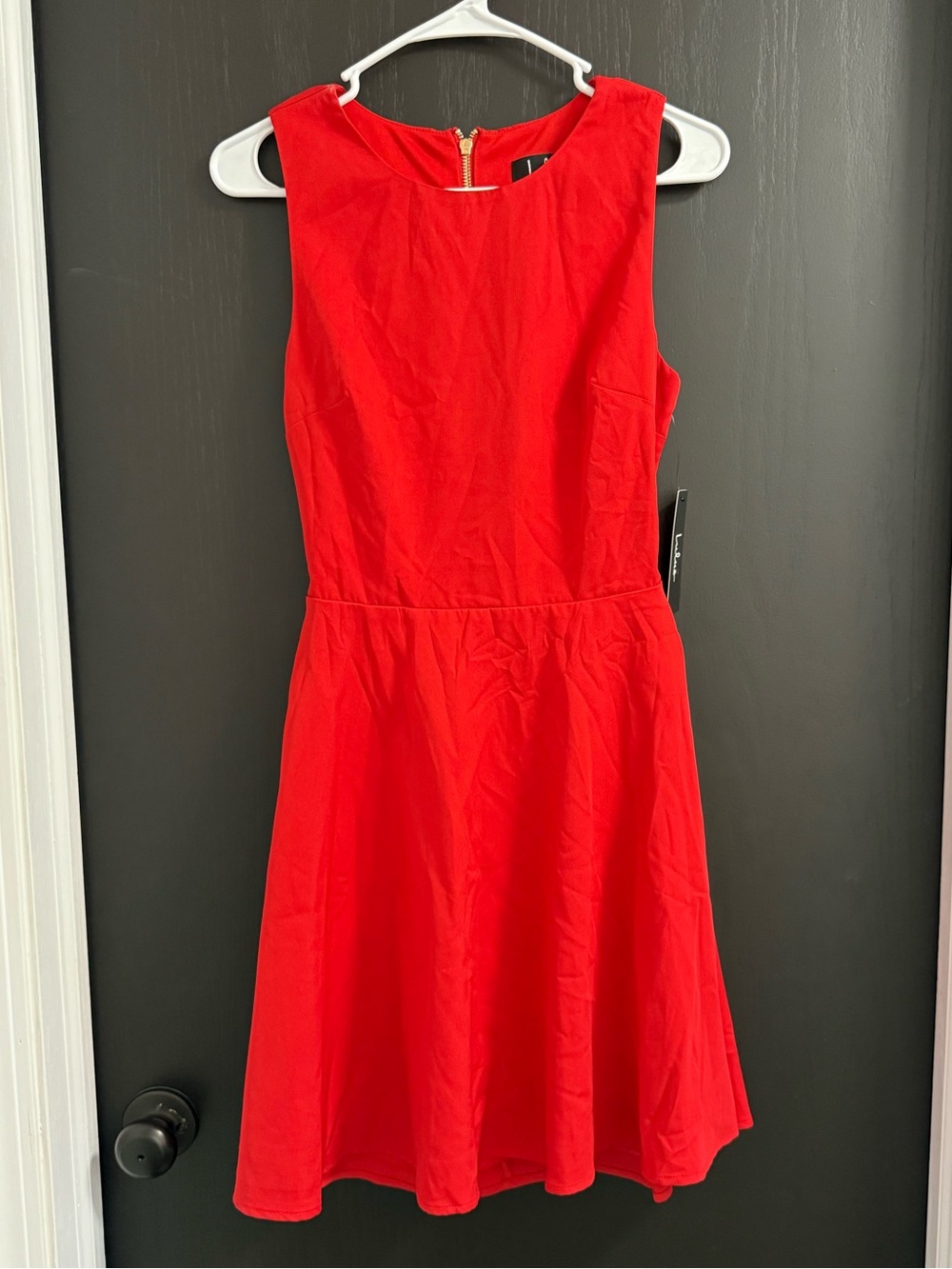 Lulus Classic Sleeveless Red Fit & Flare Dress